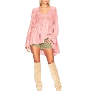 Free People Don't Call Me Baby Tunic X/S/L